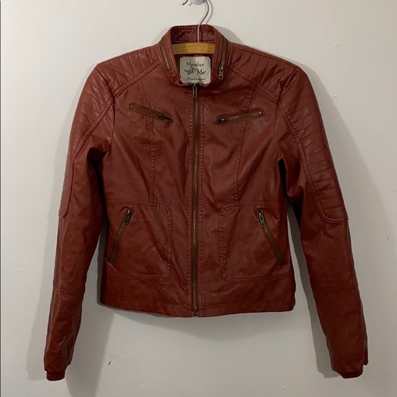 Marilyn & Me Faux Leather Jacket - Picture 2 of 12